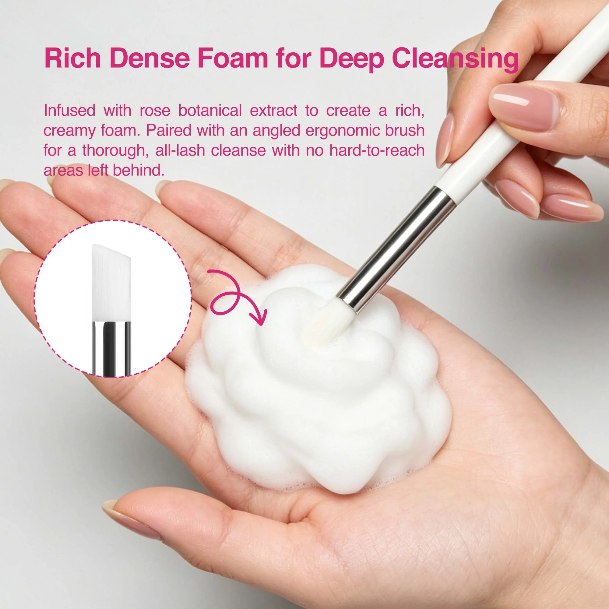 Roselle Lash Cleansing Foam - Image 4